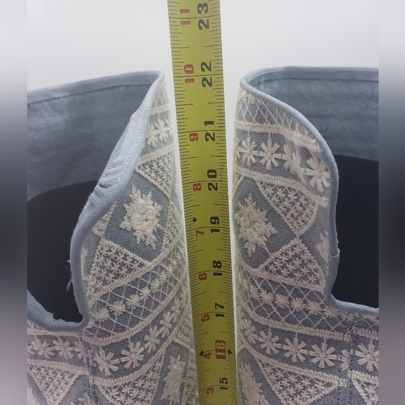 708- Free People Bren Textile Slouch Boots Size 7.5 NWT - Picture 7 of 11